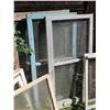 Image 4 : Old Wooden Window Frames with Glass and Screens