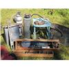 Image 2 : Vintage Tools, Lawnmower, Bottles, and Metal Tubs Lot