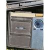 Image 5 : Eclectic Lot! Includes Metal Buckets, Philips Radio Cassette, Camp Tools, Vintage Window and Table