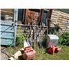 Image 2 : Yard Tools, Fuel Cans, Lawn Roller Lot