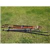 Image 8 : 2 Pairs of Cross-Country Skis – Lampinen & Passavant with Poles