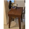 Image 2 : Manual Meat Grinder with Wooden Table Stand