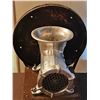 Image 3 : Manual Meat Grinder with Wooden Table Stand
