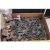 Image 3 : Selection of Conan game pieces, tokens and paintable figures, includes what appears to be game instr