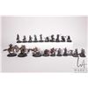 Image 1 : Twenty two painted tabletop war gaming figures, possbily from the Bloodborne or Malifaux board game,