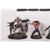 Image 2 : Twenty two painted tabletop war gaming figures, possibly Malifaux, but not confirmed. Some metal and