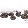 Image 6 : Twenty two painted tabletop war gaming figures, possibly Malifaux, but not confirmed. Some metal and