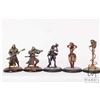 Image 6 : Twenty painted tabletop war gaming figures, possibly Malifaux, but not confirmed