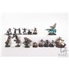 Image 1 : Fifteen painted tabletop war gaming figures, possibly Malifaux, but not confirmed. Some metal, some 