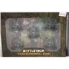 Image 2 : Selection of Battletech boxed paintable gaming figures and two Battlemats