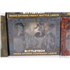 Image 4 : Selection of Battletech boxed paintable gaming figures and two Battlemats