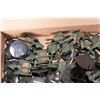 Image 2 : Tray containing a large selection of painting Battletech metal vehicles and bases