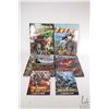 Image 1 : Four hardcover Battletech books including "Dominions Divided", "Tamar Rising", "Ilclan" and " A Batt