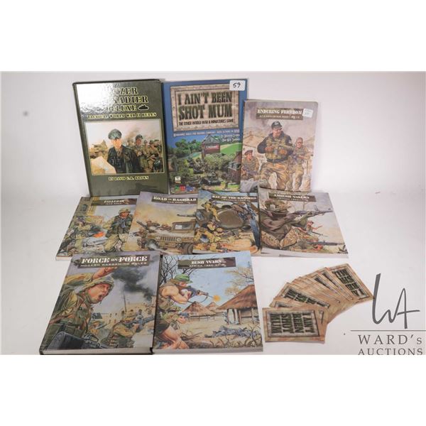 Hardcover book " Panzer Grenadier Deluxe Edition" plus seven Osprey Force of Forge softcover books a
