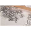 Image 2 : Large selection of 10mm metal miniatures including camp scenes, animals, covered wagons etc., approx