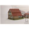 Image 2 : Synthetic stone Medieval building set including 11 1/2" X 9" base and outbuildings,
