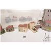 Image 3 : Synthetic stone Medieval building set including 11 1/2" X 9" base and outbuildings,