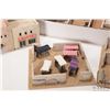 Image 5 : Large selection of gaming pre-built wooden buildings and terrain