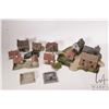 Image 1 : Selection of resin/ plastic European buildings and scenery for gaming
