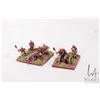 Image 3 : Large selection of what appears to be 15mm War of the Roses miniatures including longbowmen, men wit