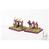 Image 5 : Large selection of what appears to be 15mm War of the Roses miniatures including longbowmen, men wit