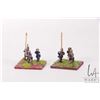Image 4 : Large selection of what appears to be 15mm War of the Roses miniatures including longbowmen, men wit