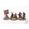 Image 3 : Large selection of what appears to be 15mm Dark Ages figures including mounted riders, men with pole