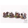 Image 4 : Large selection of what appears to be 15mm Dark Ages figures including mounted riders, men with pole