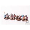 Image 5 : Large selection of what appears to be 15mm Dark Ages figures including mounted riders, men with pole