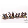 Image 6 : Large selection of what appears to be 15mm Dark Ages figures including mounted riders, men with pole