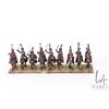Image 4 : Large selection of what appears to be 15mm French Chasseur a Cheval and marching Napoleonic infantry