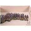 Image 6 : Large selection of what appears to be 15mm French Chasseur a Cheval and marching Napoleonic infantry