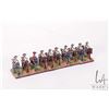 Image 4 : Large selection of what appears to be 15mm Seven Years war Prussian army with calvary. Approximately