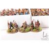 Image 2 : Large selection of what appears to be 15mm Dark Ages pikemen, mounted riders, men with swords etc. A