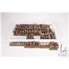 Image 1 : Large selection of what appears to be 15mm Dark Ages models including mounted horses, wagons, men wi