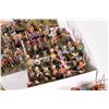 Image 5 : Large selection of what appears to be 15mm Dark Ages models including mounted horses, wagons, men wi
