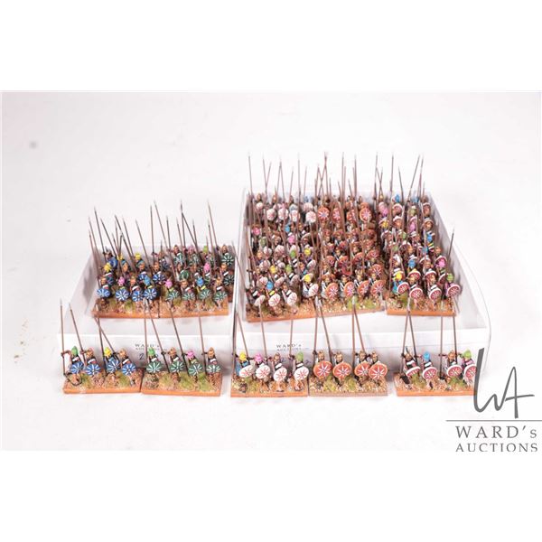Large selection of what appears to be 15mm Macedonian soldiers. Approximately 125 individual and int