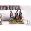 Image 3 : Large selection of what appears to be 15mm Napoleonic army figures including riflemen and cavalry. A