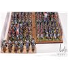 Image 4 : Large selection of what appears to be 15mm Napoleonic army figures including riflemen and cavalry. A
