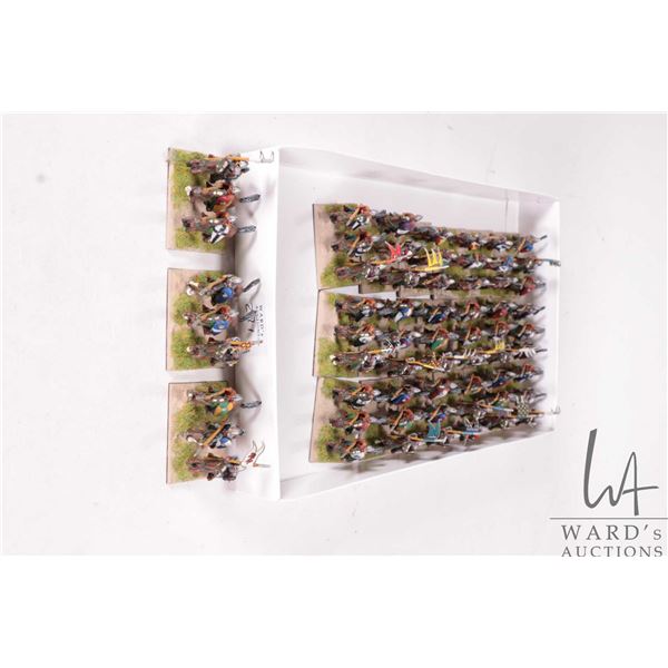Large selection of what appears to be 15mm Norman cavalery including spearman. Approximately 93 indi