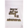 Image 1 : Large selection of what appears to be 15mm Napoleonic riflemen and cannons including 18 wooden bases