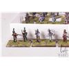 Image 2 : Large selection of what appears to be 15mm Napoleonic riflemen and cannons including 18 wooden bases