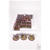 Image 1 : Large selection of what appears to be 15mm Napoleonic cavalry and infantry including 31 bases with t