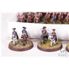 Image 2 : Large selection of what appears to be 15mm Napoleonic cavalry and infantry including 31 bases with t