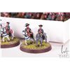 Image 3 : Large selection of what appears to be 15mm Napoleonic cavalry and infantry including 31 bases with t