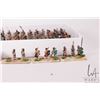 Image 3 : Large selection of what appears to be 15mm Medieval warriors. 42 bases with 3 individually and intri