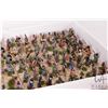 Image 5 : Large selection of what appears to be 15mm Medieval warriors. 42 bases with 3 individually and intri