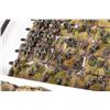 Image 3 : Large selection of what appears to be 15mm WWII military figures and vehicles including tanks, helic