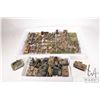 Image 1 : Large selection of what appears to be 15mm WWII military models including tanks and infantry men, ea