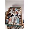 Image 2 : Cardboard four drawer box filled with an assortment of acrylic paints